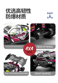 1:16 4WD RC Drift Truck with LED – High - Speed RC Car Toy for Kids - trendbuzzer
