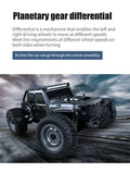 1:16 4WD RC Drift Truck with LED – High - Speed RC Car Toy for Kids - trendbuzzer