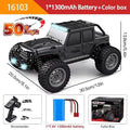 1:16 4WD RC Drift Truck with LED – High - Speed RC Car Toy for Kids - trendbuzzer