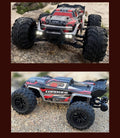 1:16 4WD RC Drift Truck with LED – High - Speed RC Car Toy for Kids - trendbuzzer