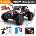1:16 4WD RC Drift Truck with LED – High - Speed RC Car Toy for Kids - trendbuzzer