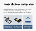 1:16 4WD RC Drift Truck with LED – High - Speed RC Car Toy for Kids - trendbuzzer