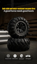 1:16 4WD RC Drift Truck with LED – High - Speed RC Car Toy for Kids - trendbuzzer