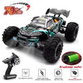 1:16 4WD RC Drift Truck with LED – High - Speed RC Car Toy for Kids - trendbuzzer