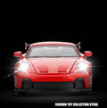 1:32 Porsche 911 GT3 Alloy Model Car – Diecast Toy with Sound & Light for Kids - trendbuzzer
