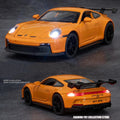 1:32 Porsche 911 GT3 Alloy Model Car – Diecast Toy with Sound & Light for Kids - trendbuzzer