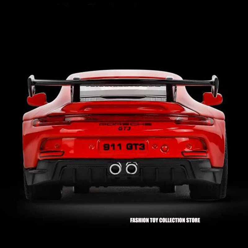 1:32 Porsche 911 GT3 Alloy Model Car – Diecast Toy with Sound & Light for Kids - trendbuzzer