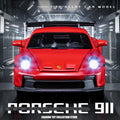 1:32 Porsche 911 GT3 Alloy Model Car – Diecast Toy with Sound & Light for Kids - trendbuzzer