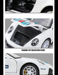 1:32 Porsche 911 GT3 Alloy Model Car – Diecast Toy with Sound & Light for Kids - trendbuzzer