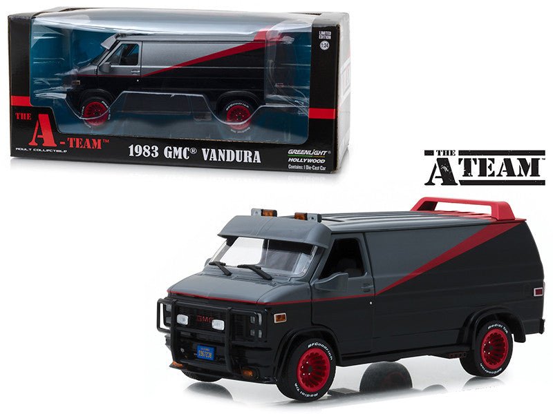 1983 GMC Vandura Van A - Team 1/24 Diecast Model – Greenlight - trendbuzzer
