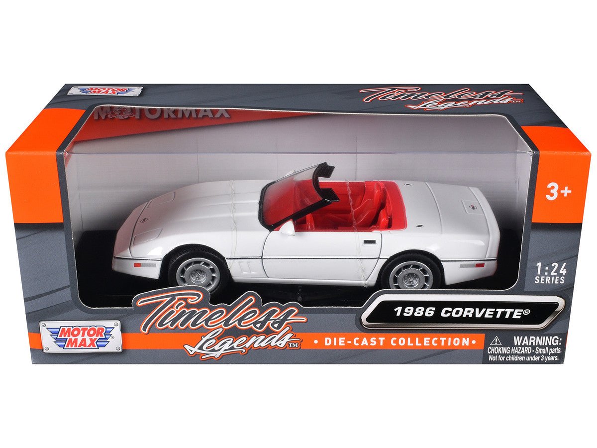 1986 Chevrolet Corvette C4 Convertible 1/24 Diecast – Motormax - trendbuzzer