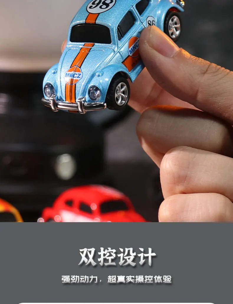2025 Wireless Mini Beetle Alloy RC Car – Mobile Remote Control Toy for Kids - trendbuzzer