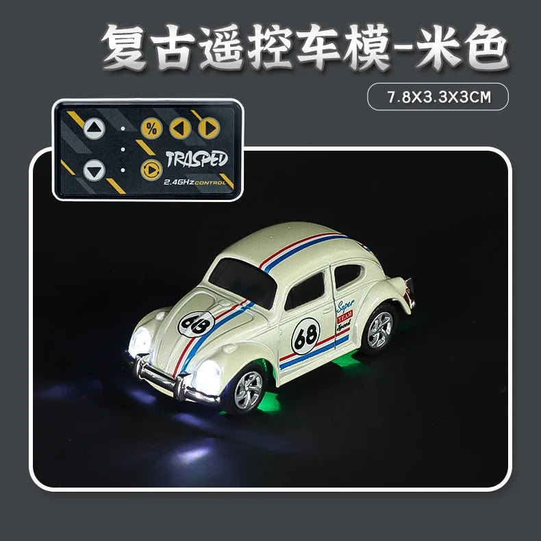 2025 Wireless Mini Beetle Alloy RC Car – Mobile Remote Control Toy for Kids - trendbuzzer
