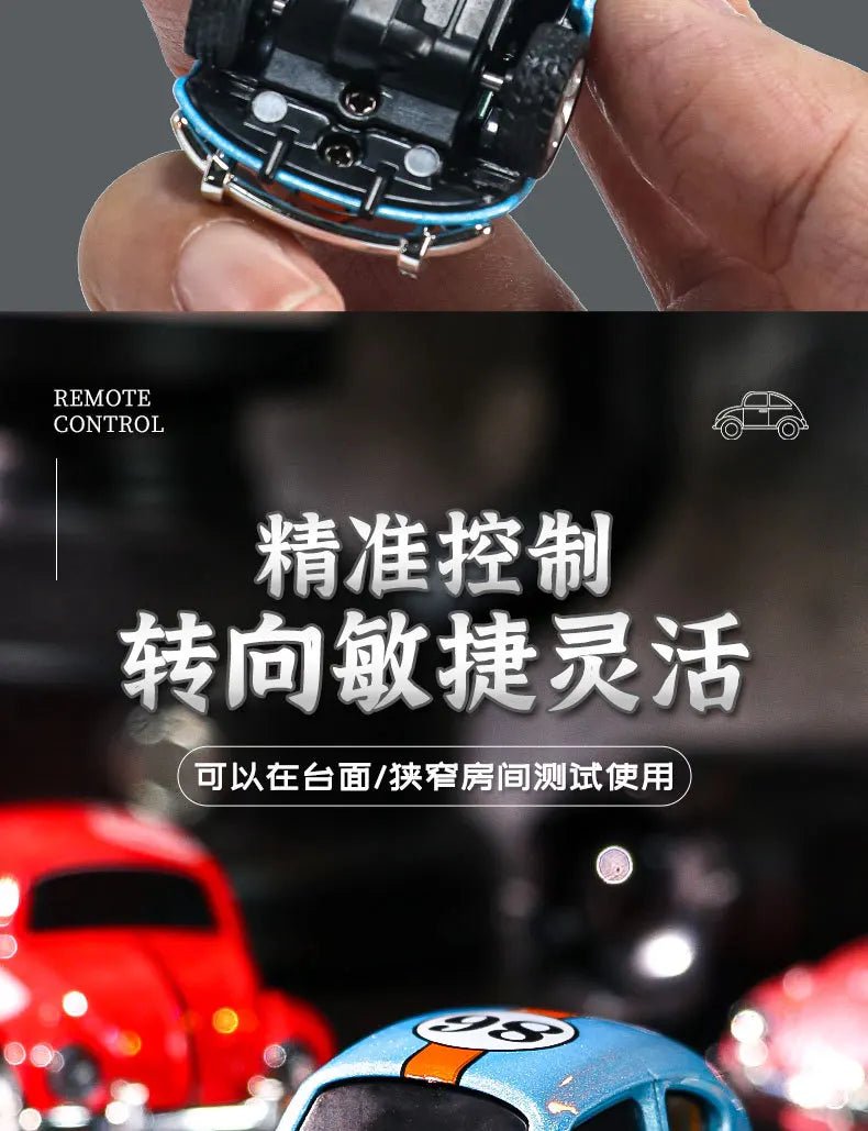 2025 Wireless Mini Beetle Alloy RC Car – Mobile Remote Control Toy for Kids - trendbuzzer