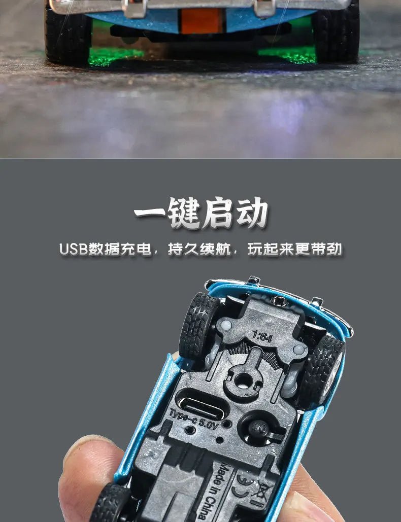 2025 Wireless Mini Beetle Alloy RC Car – Mobile Remote Control Toy for Kids - trendbuzzer