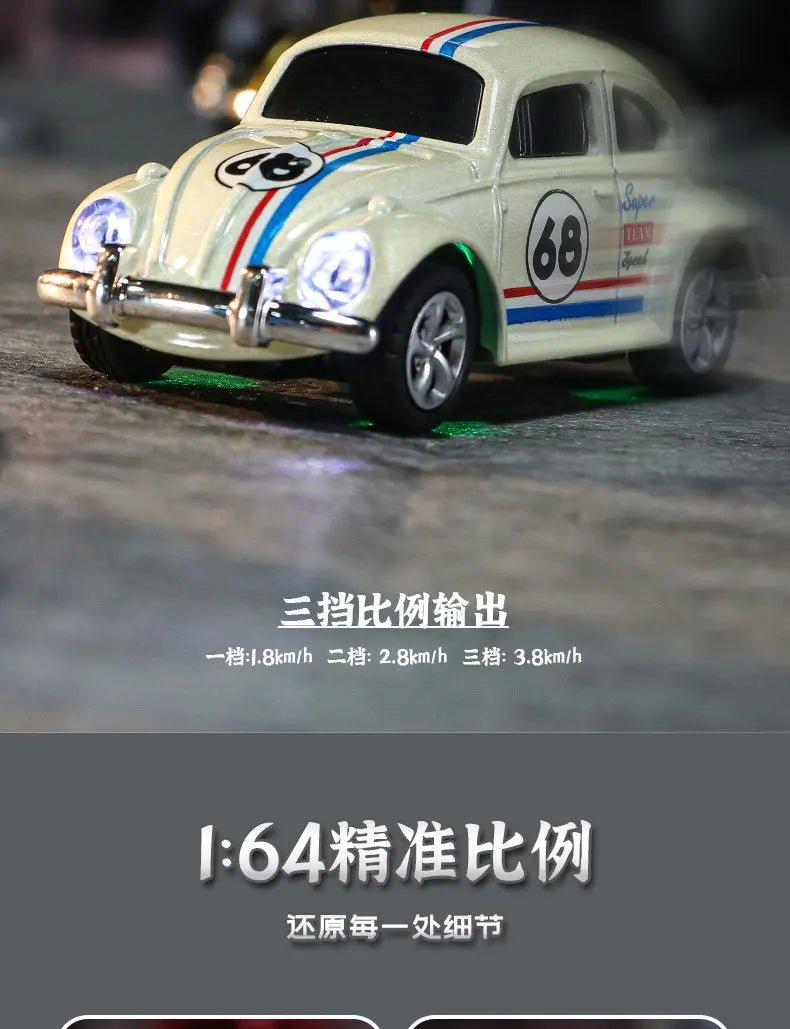 2025 Wireless Mini Beetle Alloy RC Car – Mobile Remote Control Toy for Kids - trendbuzzer