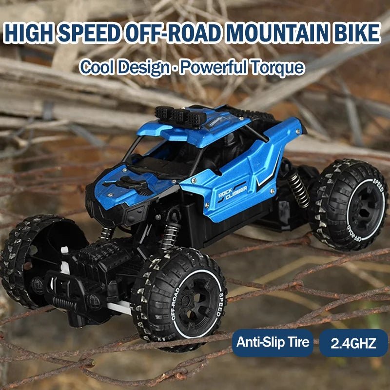 2.4G Alloy RC Off - Road Racing Car – High - Speed Electric Truck Toy for Kids - trendbuzzer