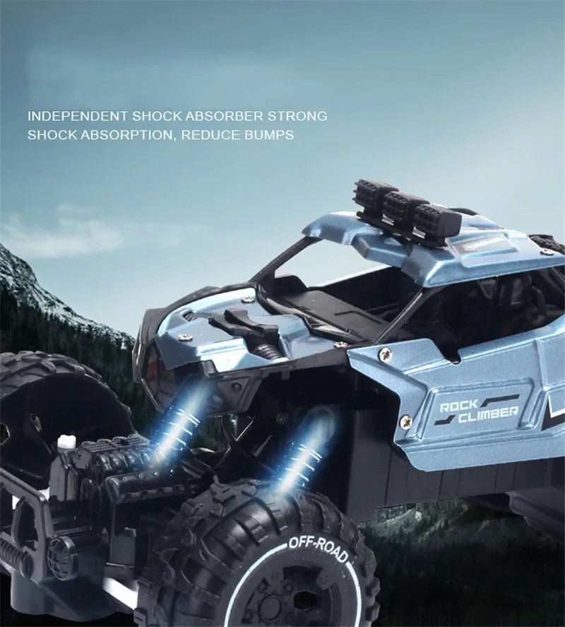 2.4G Alloy RC Off - Road Racing Car – High - Speed Electric Truck Toy for Kids - trendbuzzer