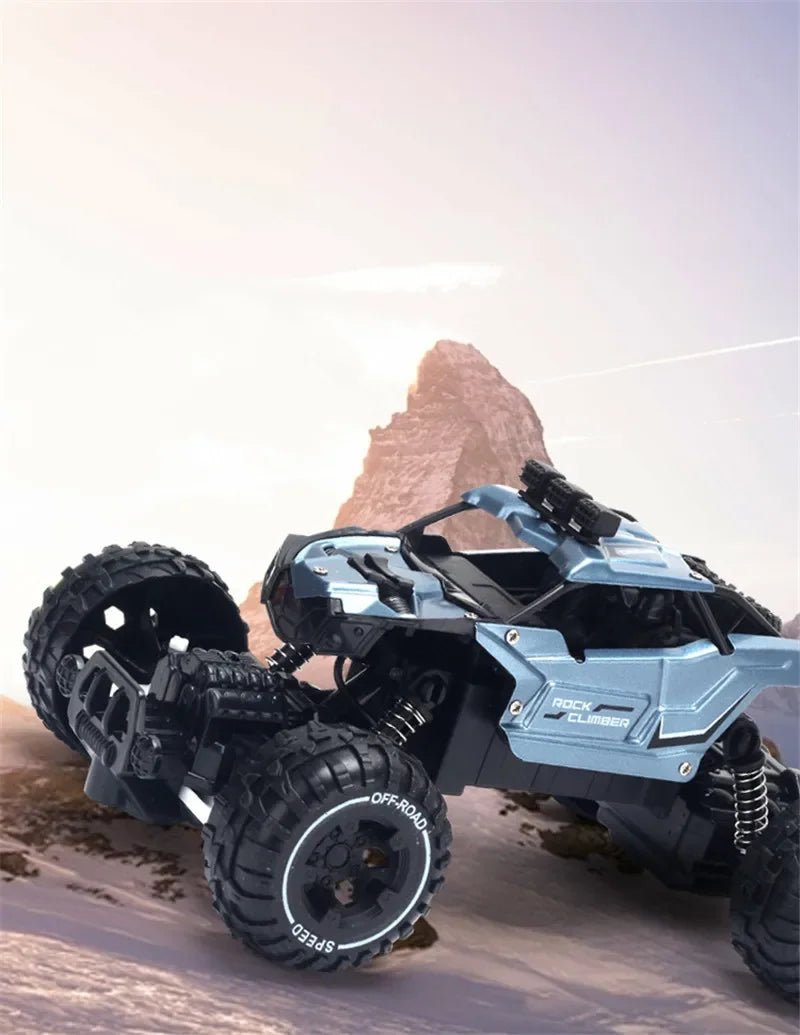 2.4G Alloy RC Off - Road Racing Car – High - Speed Electric Truck Toy for Kids - trendbuzzer