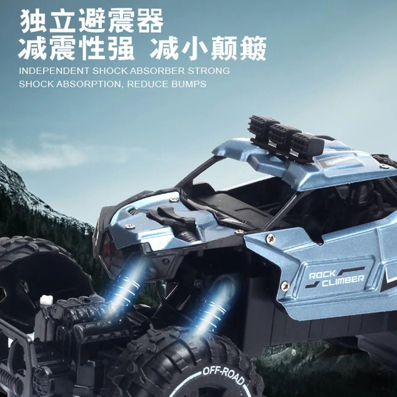 2.4G Alloy RC Off - Road Racing Car – High - Speed Electric Truck Toy for Kids - trendbuzzer