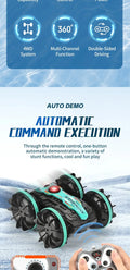 2.4G RC Amphibious 4WD Stunt Climbing Flip Car Toy - trendbuzzer