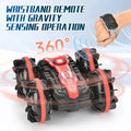 2.4G RC Amphibious 4WD Stunt Climbing Flip Car Toy - trendbuzzer