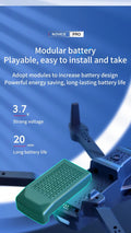4DRC V13 Mini Foldable Drone – Dual 4K HD Camera, WiFi FPV, 300m Range, 20 Min Flight - trendbuzzer
