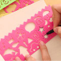 4PCS Kids Drawing Stencil Set – Plastic Art Template Boards for Learning & Craft - trendbuzzer