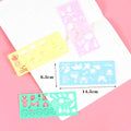 4PCS Kids Drawing Stencil Set – Plastic Art Template Boards for Learning & Craft - trendbuzzer