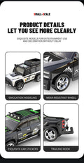 6601Green 1/64 Mini RC Car – Alloy, Portable, 60 - Min Run Time Toy for Kids - trendbuzzer