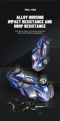 6601Green 1/64 Mini RC Car – Alloy, Portable, 60 - Min Run Time Toy for Kids - trendbuzzer