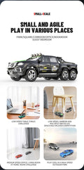 6601Green 1/64 Mini RC Car – Alloy, Portable, 60 - Min Run Time Toy for Kids - trendbuzzer