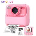 AMORUS Kids Instant Camera – 1080P HD Dual Lens with 32GB Storage & Instant Print - trendbuzzer