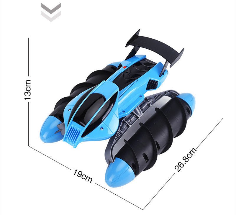 Amphibious Waterproof RC Speedboat - trendbuzzer