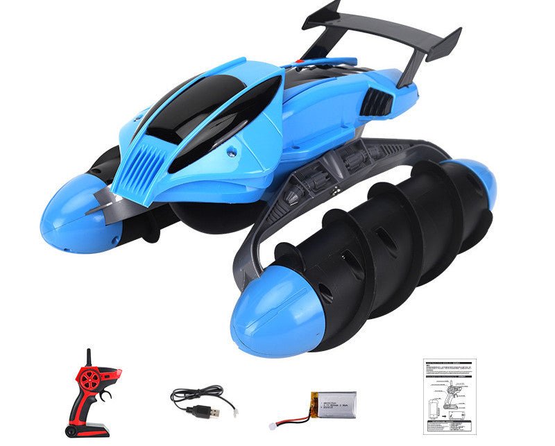 Amphibious Waterproof RC Speedboat - trendbuzzer