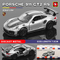 Bburago 1:64 Porsche, Shelby, Mustang & Lamborghini Diecast Car Toy – Kids Gift - trendbuzzer