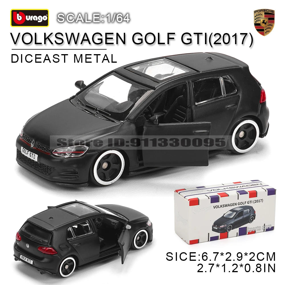 Bburago 1:64 Porsche, Shelby, Mustang & Lamborghini Diecast Car Toy – Kids Gift - trendbuzzer