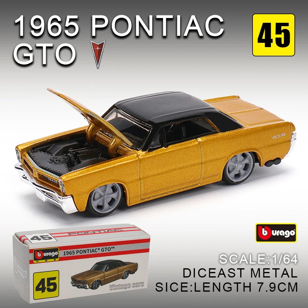 Bburago 1:64 Porsche, Shelby, Mustang & Lamborghini Diecast Car Toy – Kids Gift - trendbuzzer
