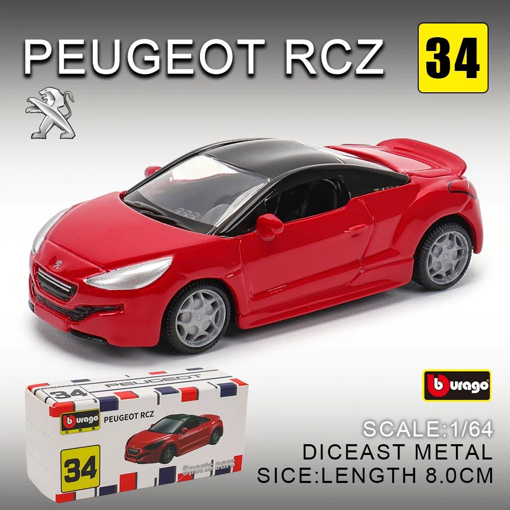 Bburago 1:64 Porsche, Shelby, Mustang & Lamborghini Diecast Car Toy – Kids Gift - trendbuzzer