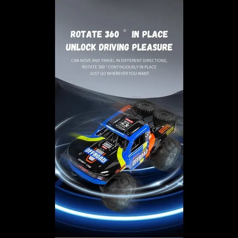 COLOEY 4WD LED Stunt Drift RC Car – Gesture Remote Control Car for Kids & Teens - trendbuzzer