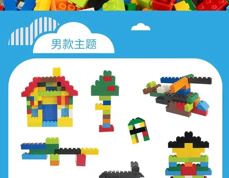 DIY Creative Building Blocks Set – City Construction Toy for Kids’ Educational Play & Gifts - trendbuzzer