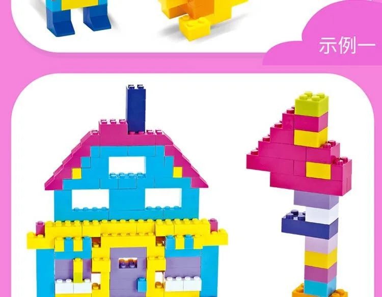 DIY Creative Building Blocks Set – City Construction Toy for Kids’ Educational Play & Gifts - trendbuzzer