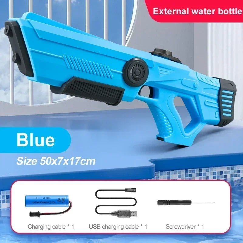 Electric High - Pressure Water Gun – Kids Outdoor Pool Toy - trendbuzzer