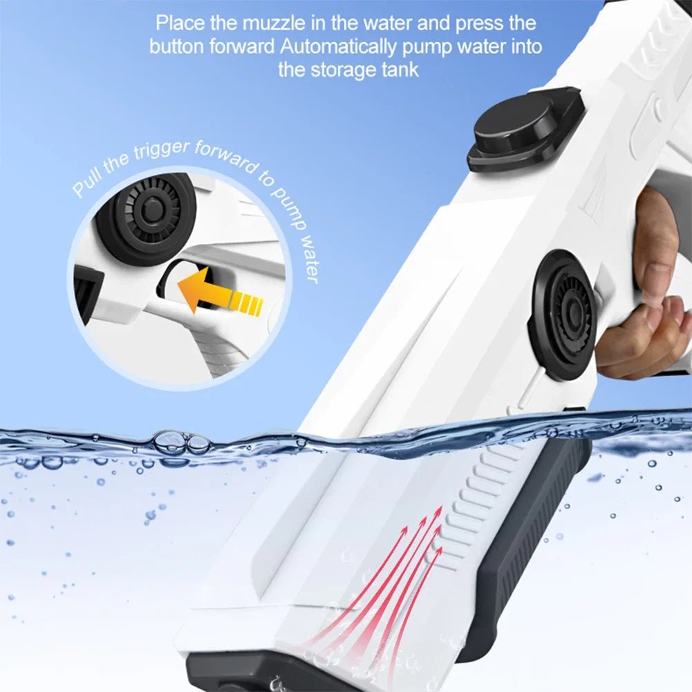 Electric High - Pressure Water Gun – Kids Outdoor Pool Toy - trendbuzzer