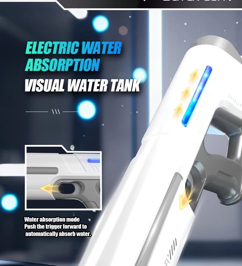 Electric High - Pressure Water Gun – Kids Outdoor Pool Toy - trendbuzzer