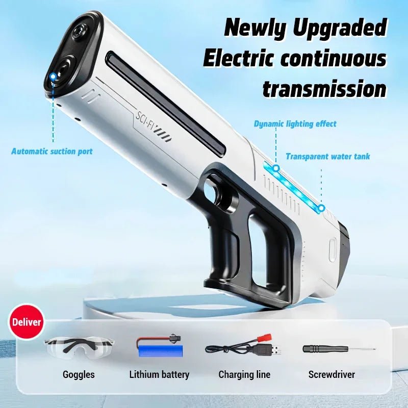Electric High - Pressure Water Gun – Kids Outdoor Pool Toy - trendbuzzer