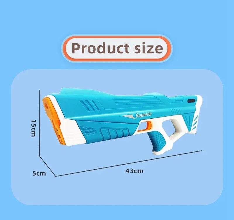 Electric High - Pressure Water Gun – Kids Outdoor Pool Toy - trendbuzzer
