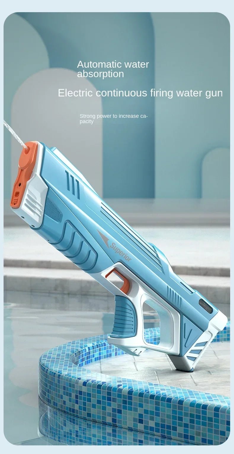 Electric High - Pressure Water Gun – Kids Outdoor Pool Toy - trendbuzzer