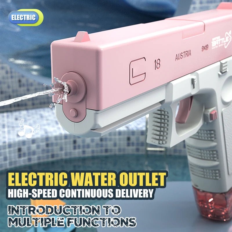 Electric M416 Water Gun – Full - Auto Summer Toy for Kids & Adults - trendbuzzer