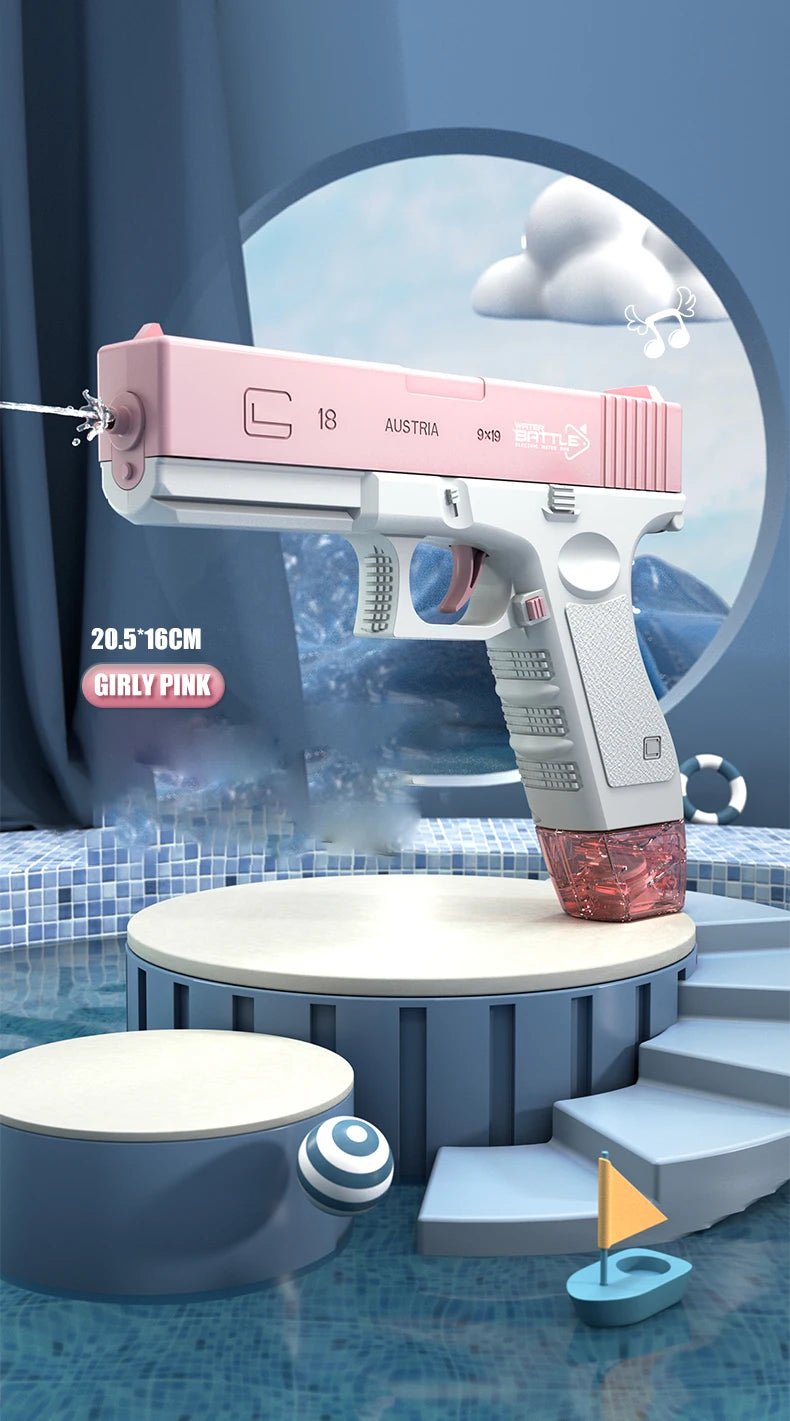 Electric M416 Water Gun – Full - Auto Summer Toy for Kids & Adults - trendbuzzer